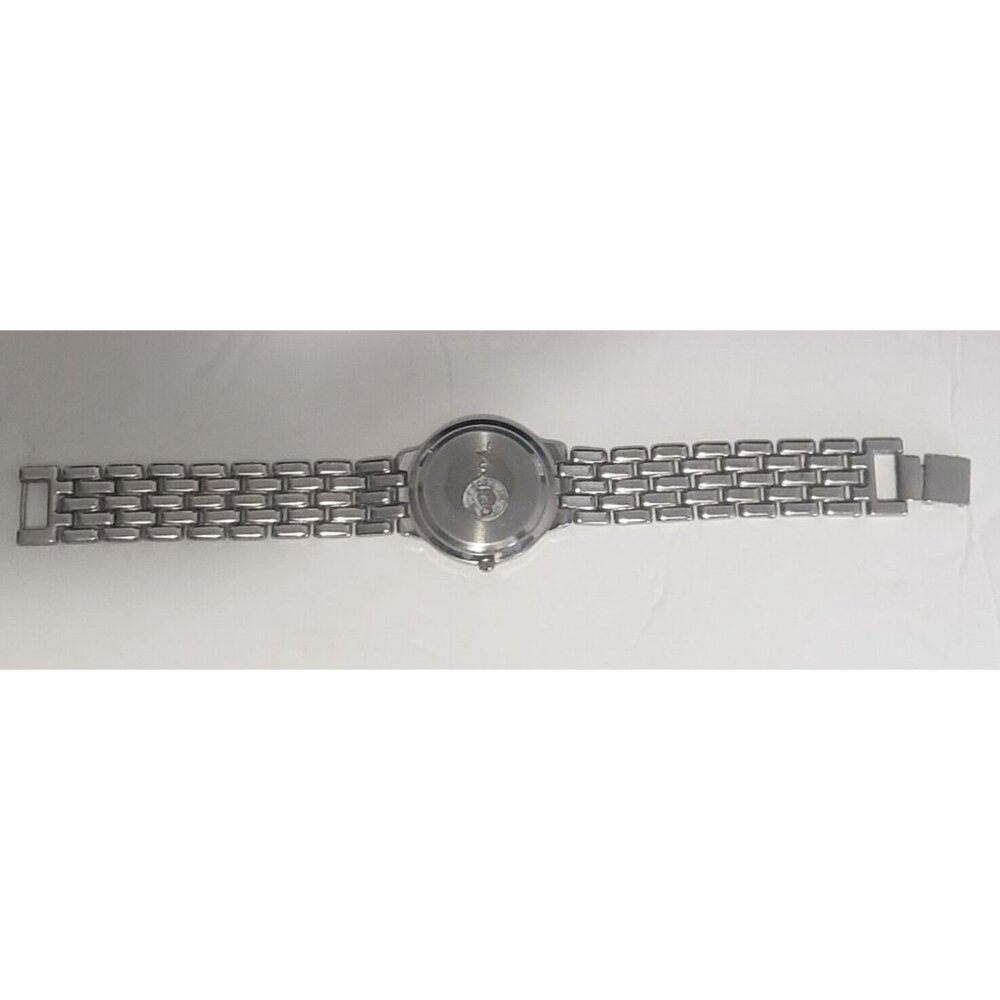 Geneva Watch Women 28mm Quartz Gold Silver Tones White Dial Round Analog Clasp - Picture 9 of 12